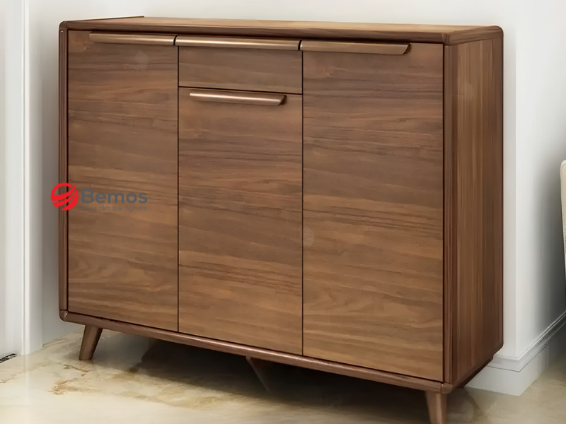 Tủ giày gỗ óc chó