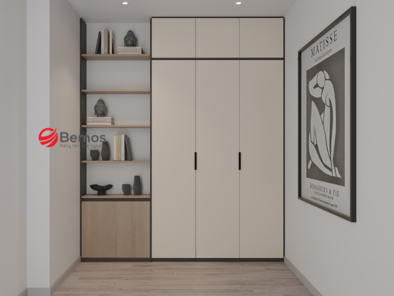 Vì sao các dự án căn hộ thường chọn tủ quần áo gỗ công nghiệp