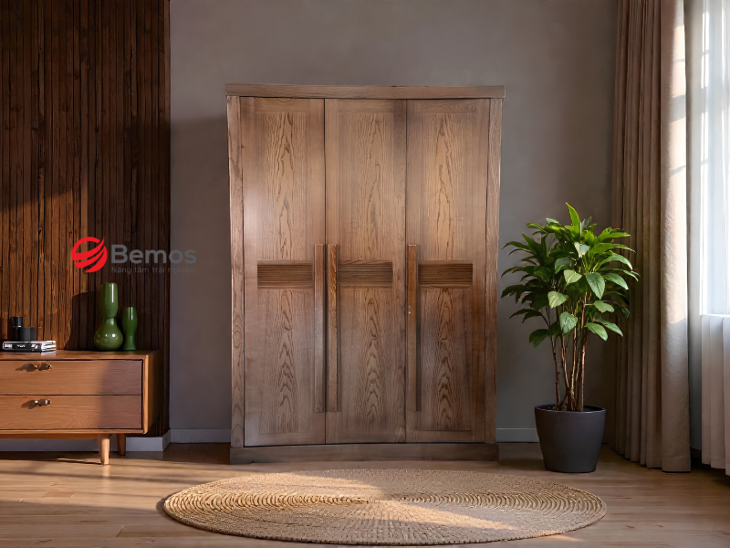 Bemos - đơn vị cung cấp tủ quần áo gỗ sồi chất lượng uy tín