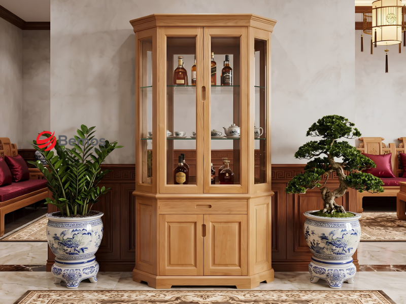 Tủ rượu gỗ sồi - Nhập hàng và cơ cấu danh mục cho đại lý