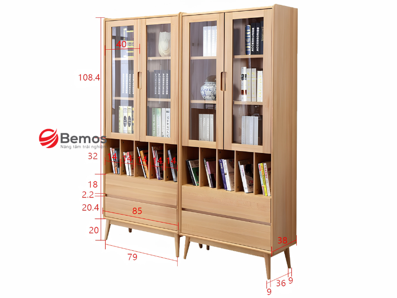 Tủ Tài Liệu 3 Buồng Gỗ Tự Nhiên: Đánh Giá Chi Tiết 3 Loại Gỗ Phổ Biến Nhất