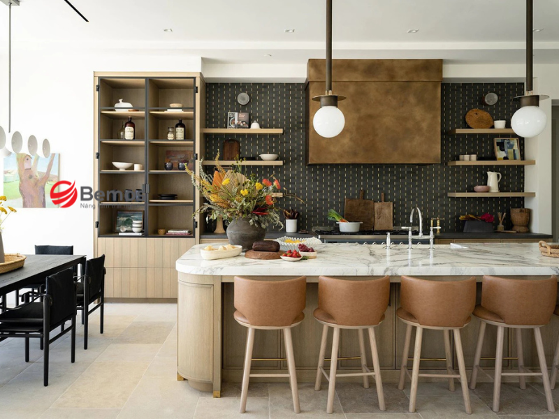 Lợi ích của bàn đảo bếp