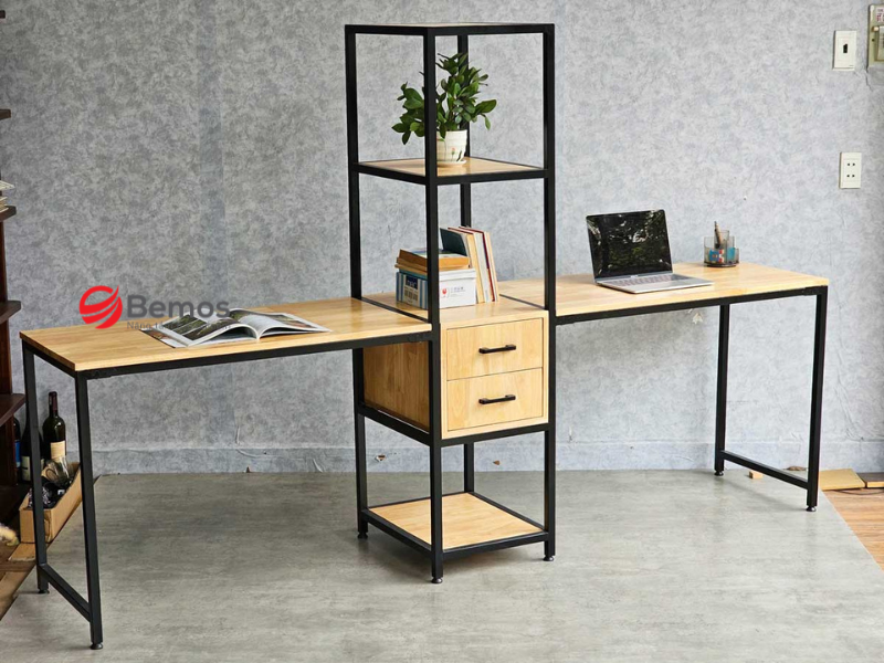 Các mẫu bàn làm việc gỗ cao su phổ biến nhất 2026