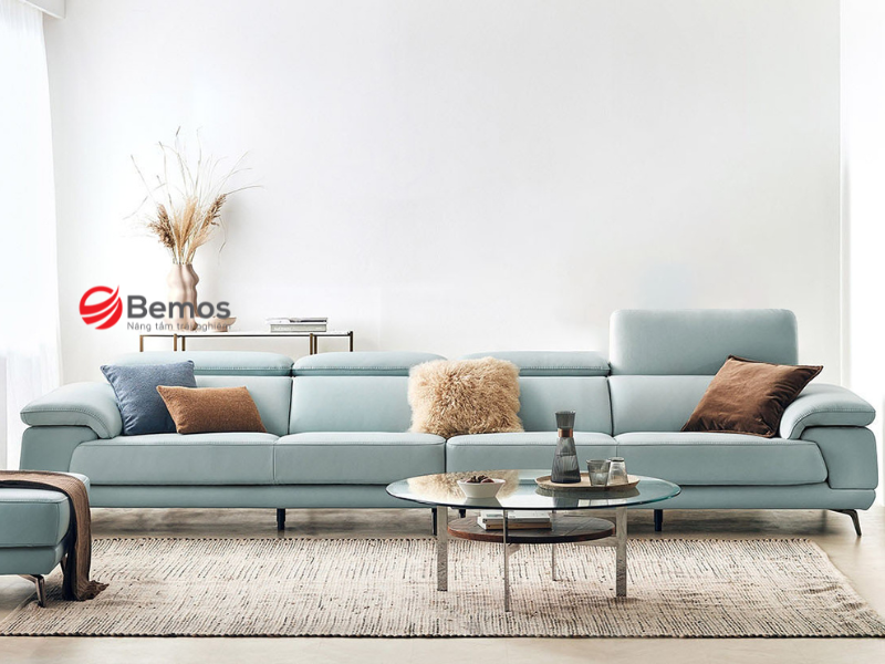 Giá sofa được thay đổi dựa trên chất liệu mẫu mã