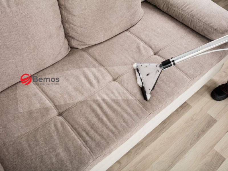 Cách vệ sinh sofa nỉ tại nhà đúng cách
