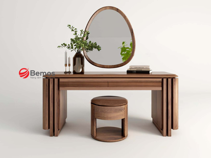 Đôn gỗ nguyên khối