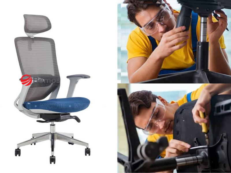 Ghế bị nghiêng xuất phát từ nhiều yếu tố liên quan đến cấu tạo và cách sử dụng