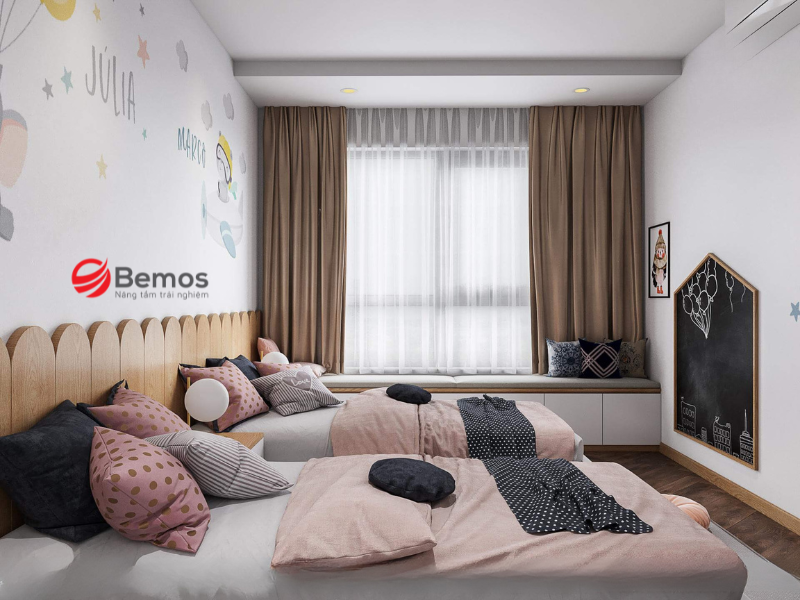 20+ Mẫu giường đôi cho bé cực đẹp, an toàn 2026