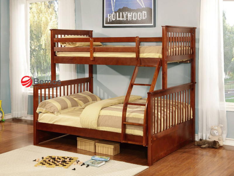 Giường Tầng Gỗ Thông Đẹp 2026: Tiết Kiệm Không Gian, Bền Bỉ