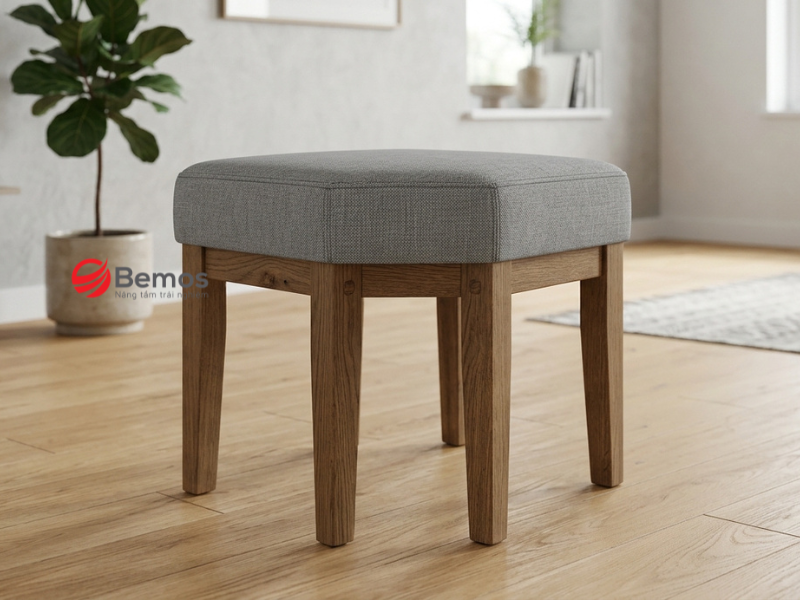 Bí Quyết Chọn Kích Thước Ghế Đôn Sofa Hoàn Hảo Cho Không Gian Sống