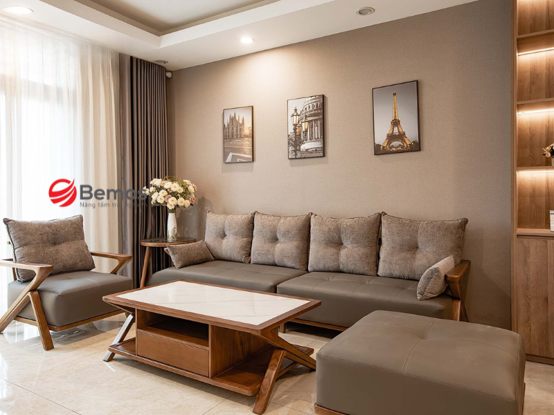 Có Nên Sử Dụng Sofa Gỗ Đệm Rời Hay Không? Ưu Nhược Điểm