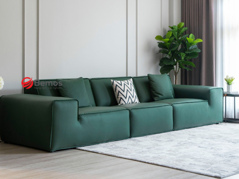 Cấu tạo của sofa nỉ
