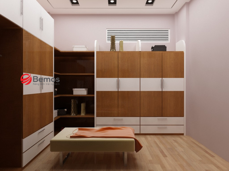 Những mẫu tủ áo gỗ công nghiệp bền đẹp được yêu thích hiện nay