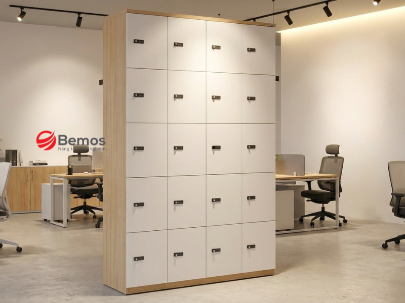 Tủ Locker 20 Ngăn – Giải Pháp Lưu Trữ Chuyên Nghiệp Cho Mọi Không Gian